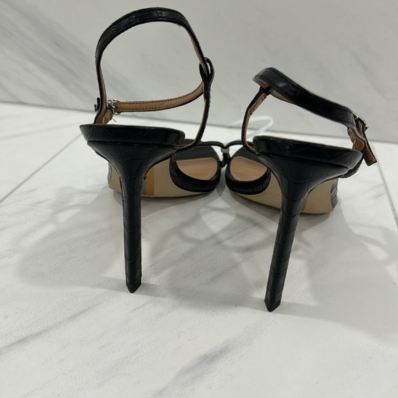 Sam Edelman Black Strappy Heels - Picture 8 of 16